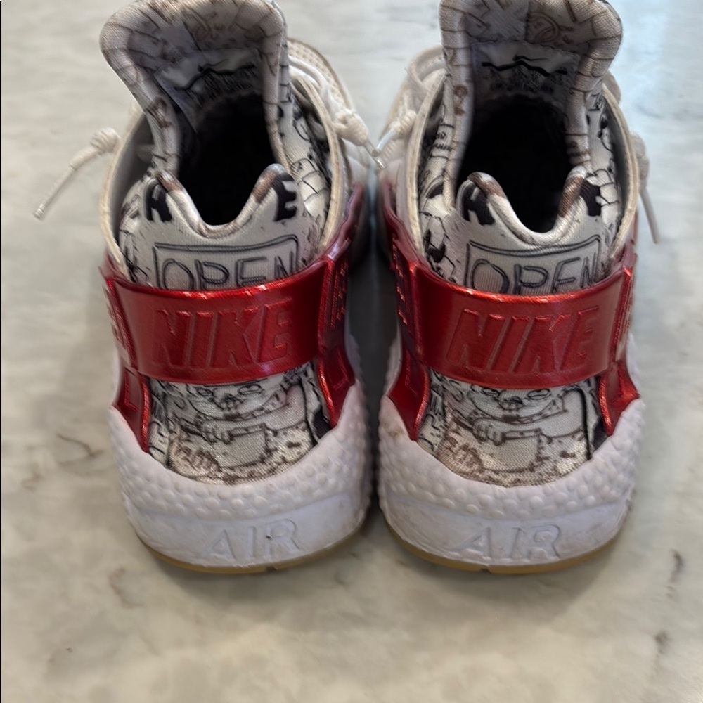 Nike Sneakers - Red and White